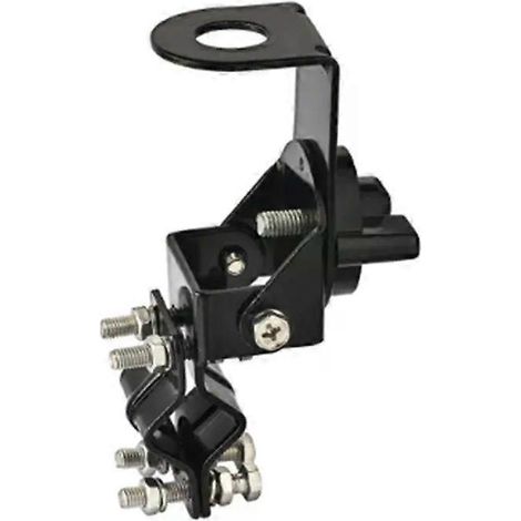 NOUVEAU SUPPORT POUR ANTENNE RADIO CB MOBILE VHF/UHF : Fixation sur rétroviseur, pare-chocs, barres de toit ou support mural. Compatible avec les voitures et camions. (1/4)