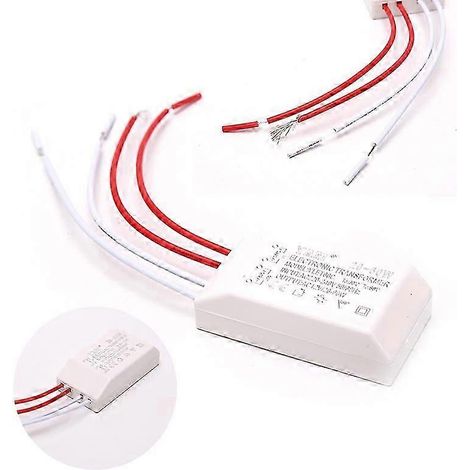 [HT] Transformateur électronique AC 220V vers 12V 20-60W pour alimentation de lampe halogène (1/5)
