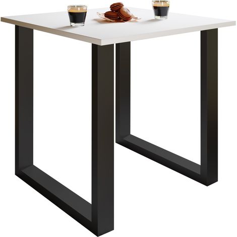 Tavolo da pranzo in legno Tavolo da cucina Xona U 80x80 76x80x80 - VCM