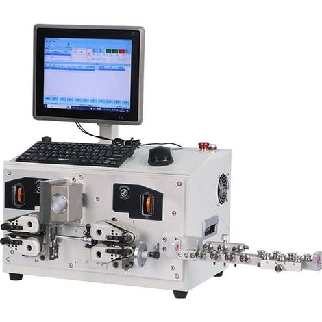 Macchina automatica spelafili controllata da software intelligente (1/2)