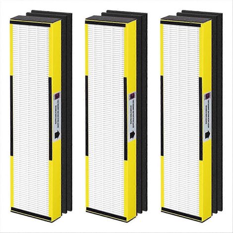 Lot de 3 FLT5000 True filtre HEPA de rechange C pour G-Guardian purificateurs: AC5000, AC5000E, AC5250PT, AC5350B, AC5350BCA (1/5)