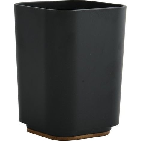 Gobelet PS & Bambou KAMLA Noir mat MSV (1/3)