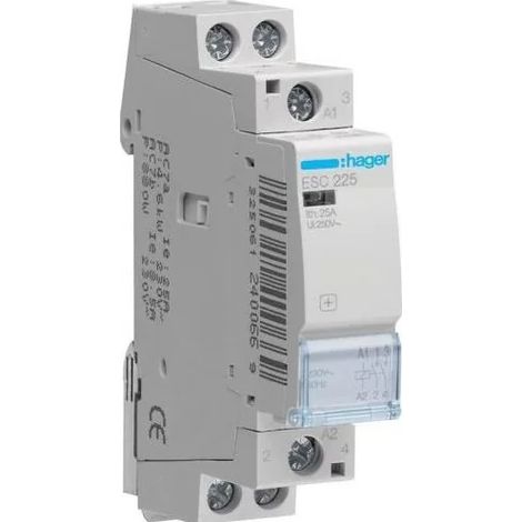 Hager ESC225 Contactor 25A 2F 230V