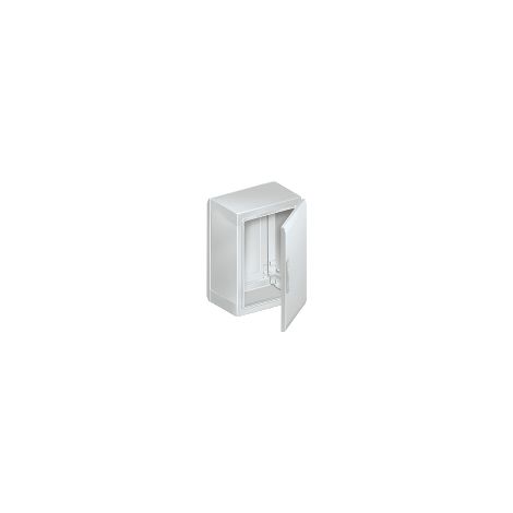 Armadio in poliestere con porta liscia 1000x750x320 IP65 RAL 7035 - NSYPLA1073G