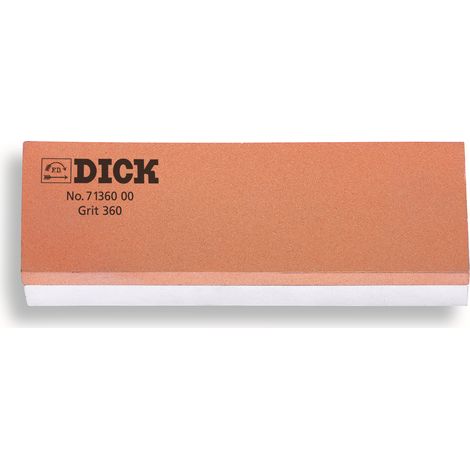 F. DICK Abziehstein für Messer (360, 1000 Körnung, Unterlegplatte, Winkelhalter) (1/5)