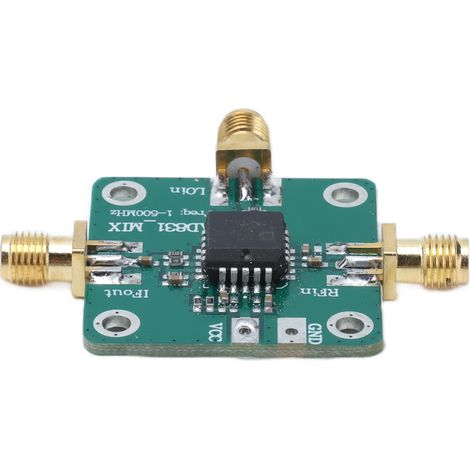 Module mélangeur RF, carte de mélange haute fréquence 0,1‑500 MHz, composant électronique AD831 (1/5)
