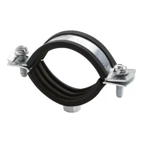 Collar reforzado isofónico M8 apertura lateral rápida - Zincado Ø35 - caja de 50