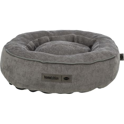 Panier pour Chien Vital Lennox – Chenille – Gris – ø 70 cm (1/4)