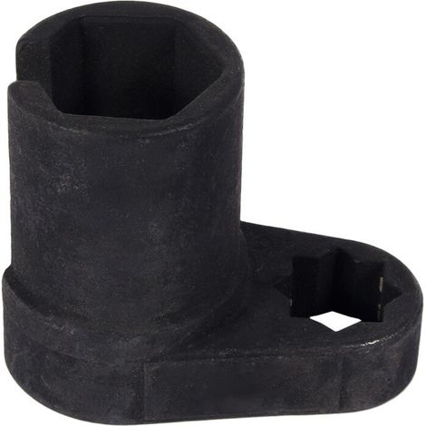 Qiilu Douille de sonde lambda Universel 22mm 1/2'' Capteur D'oxygène Offset Retrait Flare Écrou Douille Outil.