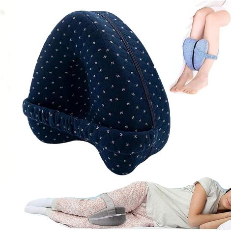 Cuscino per Dormire di Lato in Memory Foam, Supporto per Ginocchia, Design Ergonomico, Poggiaginocchia Ortopedico, Sollievo Dolori Schiena (1/5)