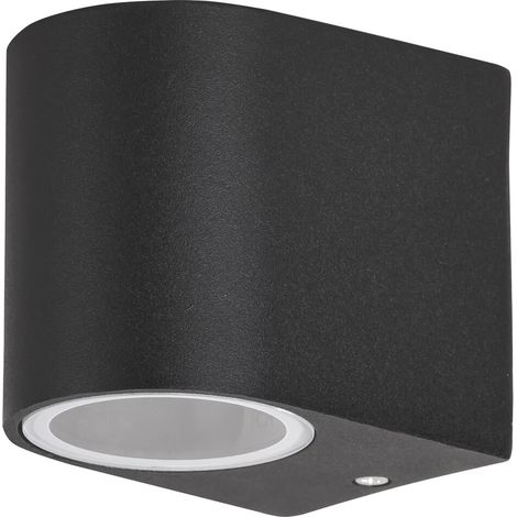Applique esterna moderna GU10 nera Rabalux Chile 8029 (1/2)