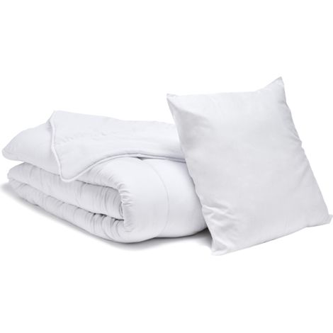 Pack Économique Couette tempérée 140x200cm + 1 Oreiller 60x60cm (1/2)