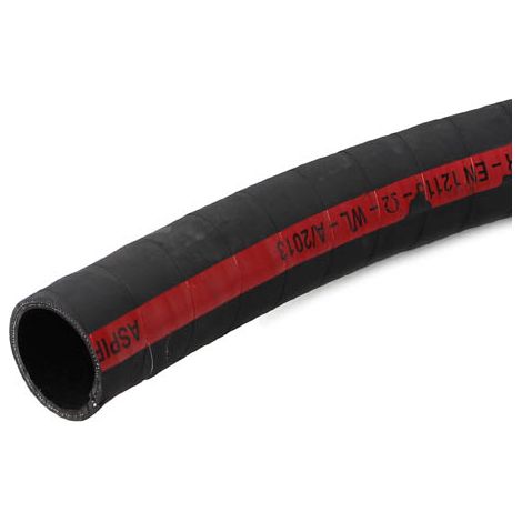 Tuyau caoutchouc aspiration hydrocarbure Ø50x61 – Tube nitrile noir lisse antistatique – 10 bars – Pour produits hydrocarbures jusqu'à 50% aromatiques – Soditecc