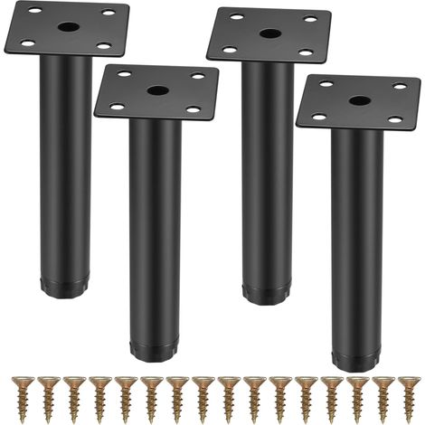 4pcs Furniture Legs Metal Fixing Support Feet for Furniture/Table/Chair/Sofa