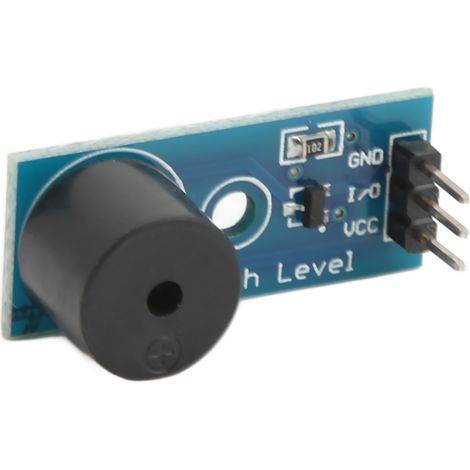 Module d'alarme sonore à buzzer (lot de 5) avec déclenchement à niveau haut actif, pour système d'alerte DIY