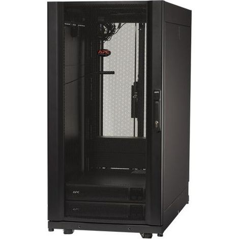 APC MDC24SX3KVAI Armadio di Distribuzione 24U Rack Indipendenti 3000 VA Nero (1/3)
