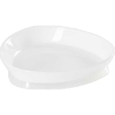 Portasapone Bagno in Plastica Colorato Moderno Porta Saponetta Ra Metaform - Colore: Bianco