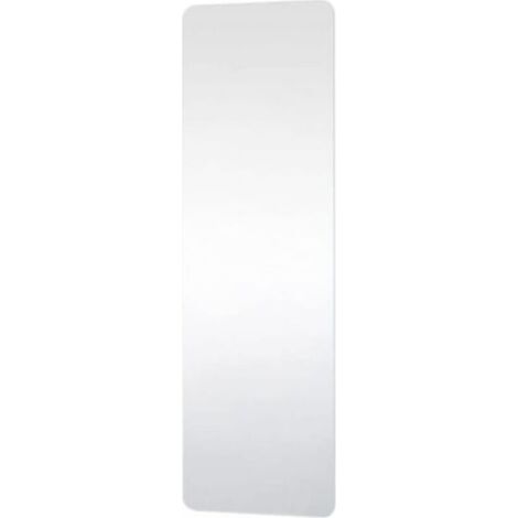 Leicht entfernbarer, selbstklebender Spiegel, stoßfeste Spiegelfolie aus PET-Harz, Wand-Sicherheitsspiegel für die Inneneinrichtung (H 150 x B 50 cm)