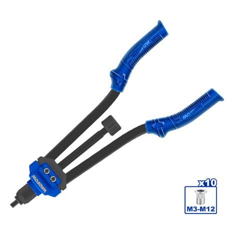 WADFOW 16" Nietmutter + Nietpistolen-Set, WADFOW. (1/2)