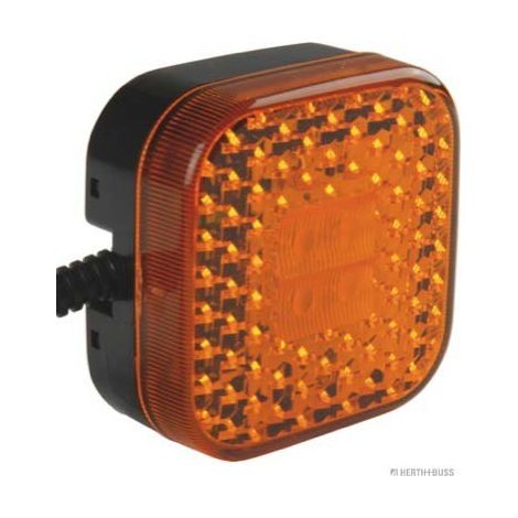 LED-Seitenmarkierungsleuchte 65x65x29,5mm 24V