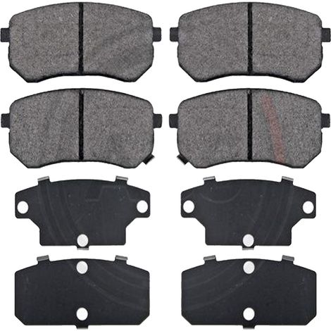 KIT PASTIGLIE FRENO POSTERIORI compatibile con KIA PICANTO (SA) / PASTIGLIE FRENANTI AUTO OEM FDB1902 , / SOSTITUZIONE DIRETTA / BASSA POLVERE / SILENZIOSO (1/4)