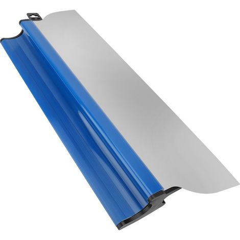 Lame d'écrémage pour cloison sèche, outils de cloison sèche avec lame en acier inoxydable de 0,55 mm, couteau semi-flexible pour cloison sèche en ciment et en béton, 40 cm (1/4)