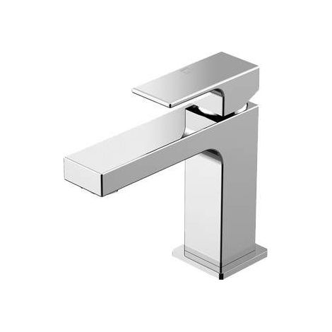 Mitigeur lavabo modèle carré Gattoni SQUARE 2582/25C0 Chromé - Sans vidage (1/2)