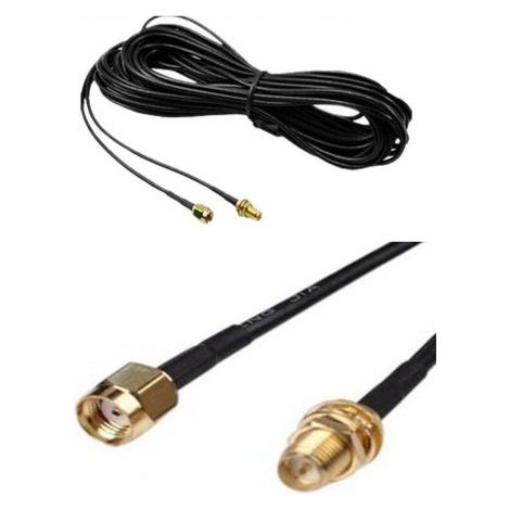 CAVO PROLUNGA ADATTATORE 3 M ANTENNA WIRELLES M/F SMA