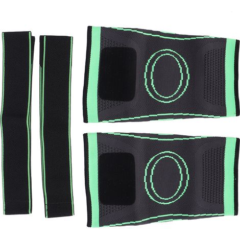 Genouillère de compression pour la récupération, genouillère de soutien réglable, protection de genou M (1/5)