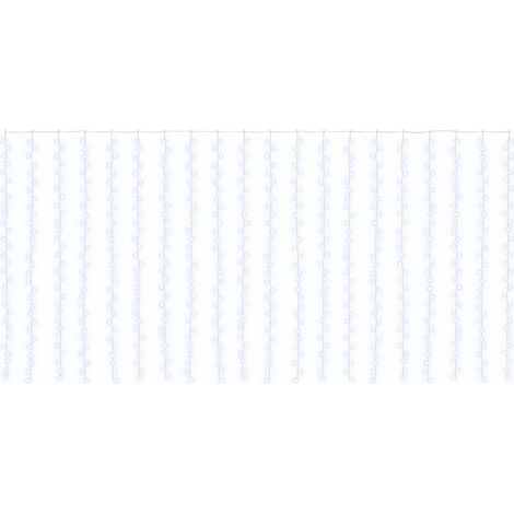 Lichtervorhang 600 LEDs Kaltweiß 600 x 300 cm vidaXL (1/5)