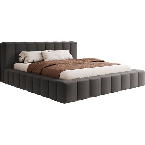 Cama Hesperia 125, Kronos 22, Doble, 140x200, Tapiz, Somieres, 176x239x82cm