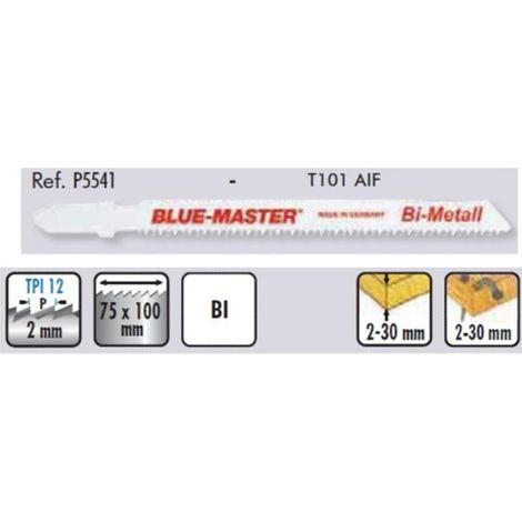 5 hoja calar mad/plast/fino 5541 t101aif grosor 3-40. 12 dientes