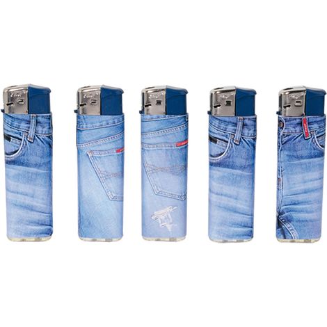 ACCENDINO Jeans DL- 50 pezzi  - POLYFLAME