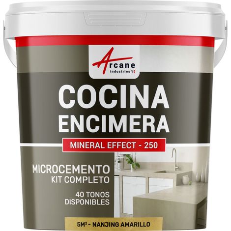 Microcemento cocina: para encimera y suelo de la cocina