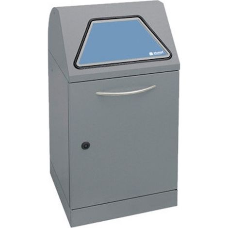Stumpf Sortsystem Modul-Vario 45, graualu-struktur, verzinkter Innenbehälter, 45 Liter (1/5)