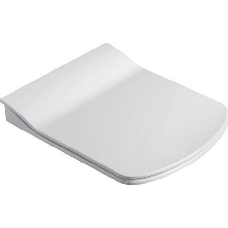 Sapho Copriwater - Copriwater Glanc Slim, Soft Close, bianco GC5030