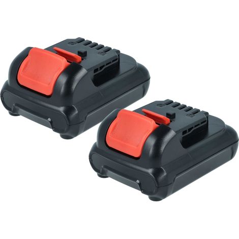 vhbw 2x Battery compatible with Dewalt DCT412S1, DCT416S1, DCT414S1, DCT418, DCT414N, DCT416, DCT414 Power Tools (1500 mAh, Li-Ion, 12 V)
