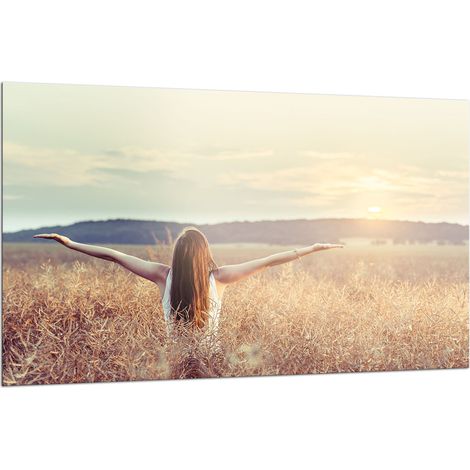 PLAQUE DE PROTECTION EN VERRE POUR CUISINIÈRE 80x52 FEMME (1/5)