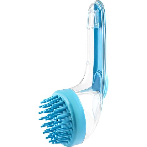 Brosse De Bain Pour Chien  Brosse Massante Et Distributrice De Shampoing Pour Chien,Outil De Soin Réutilisable Pour Types De Poils Des Petits Animaux Et Chats Chiots