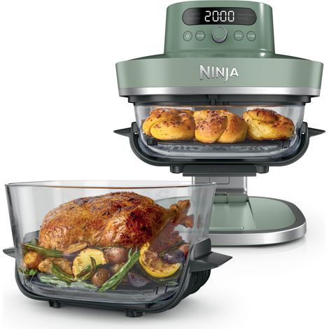 Ninja AS090EUGN friggitrice Singolo 5,7 L Indipendente 2000 W Friggitrice ad aria calda Verde