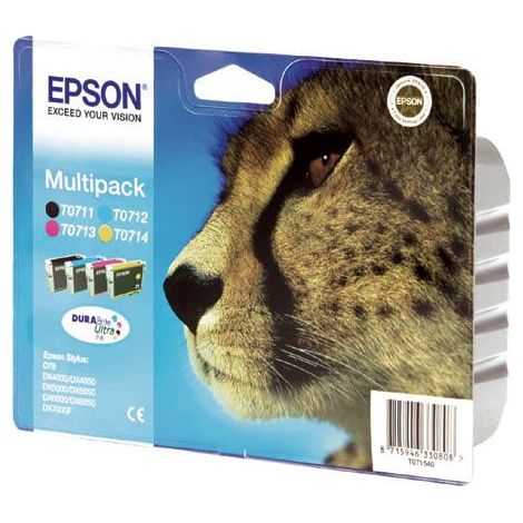 Epson Multipack 4-colours T0715 DURABrite Ultra Ink (1/5)