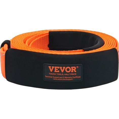 Sangle de Remorquage, Polyester Résistant, Protection UV, 20ft3in 2Shankles (1/2)