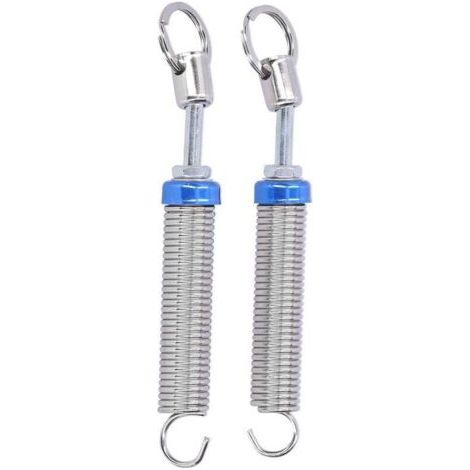 2 pièces ressort de levage de coffre réglable automatique pour couvercle de botte de queue automatique abaissement à distance dispositif ouvert argent bleu (1/5)