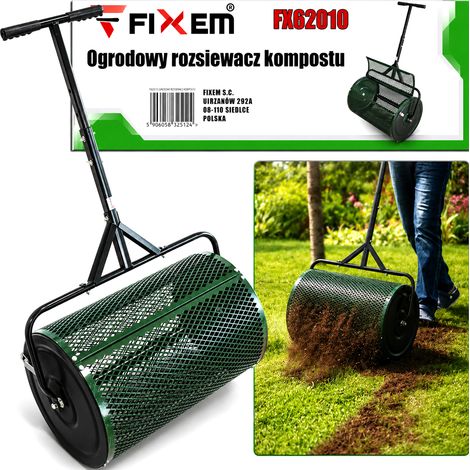 Rodillo tamizador manual para compost 600x400