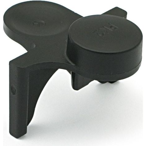 útil para soporte pk2. plástico. negro. montaje en taladro. alineación y centrado - italiana ferramenta