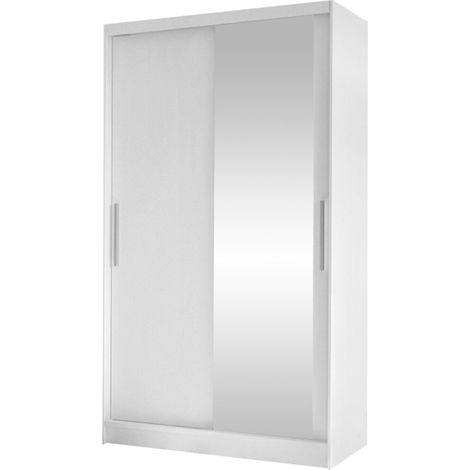 Armoire Closico Structor VI, Blanc, 200x100x58cm, Portes d'armoire: Coulissantes, Nombre d'étagères: 4