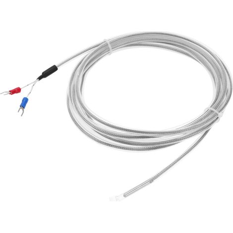 Thermocouple PTFE de type K, 2 fils, étanche, résistant à la corrosion (1/5)