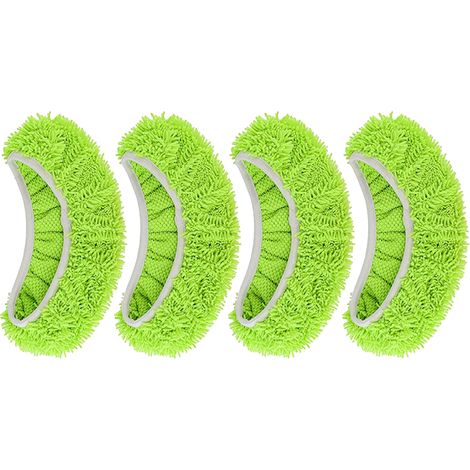 Replacement handle for cedar mop, XL replacement head, 4 pieces, microfiber mop accessories, replacement cover for flat mop