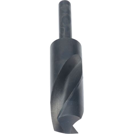Fore t cylindrique acier rapide 30mm taille 118° evacuation spirale queue droite 12.7mm pour metal acier inox acier trempé (1/5)