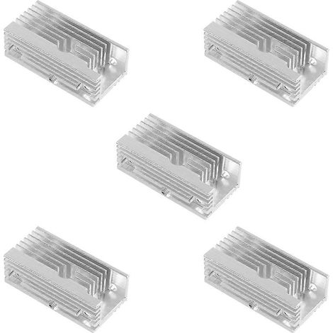 5-teiliges Kühlblock-Set für Sprite-Extruder, 3D-Druckerzubehör für Ender3 S1 Plus Pro/CR10 Smart Pro/Ender-3 V3 SE usw.